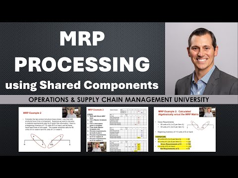 MRP processing example