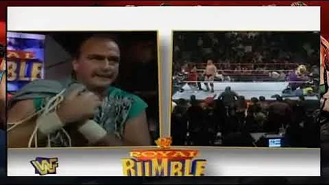 JACK ( THE SNAKE ) PUT THE SNAKE INSIDE THE ROYAL RUMBLE
