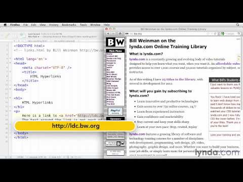 Lynda.com HTML Essential Training