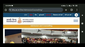 BHU UG 2024 Round 3 Decleared & BHU PG 2024 Mop Up Round Update. BHU UG 2024 Cutoff Kaise Dekhe.