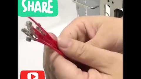 # Terminal Crimping Machine | Roll or Chain Form Video| 9315445679