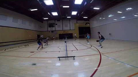 2017 SASF Pickleball Medal Round Jeannie-Ray vs Va...