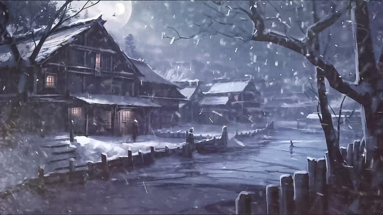10 Hours Heavy Blizzard & Wind Sounds for Deep Sleep | Howling Wind ...