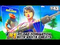 CHEATING With The BEST Fortnite CHEAT in Reload Mode.. 🏆 (BEST SOFTAIM)