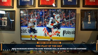 Play Of The Day: Brad Marchand Scores Game-Winning Goal In Double OT For The Panthers | 6/9/25