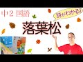 落葉松【中2国語・詩】教科書の解説〈北原白秋 著〉