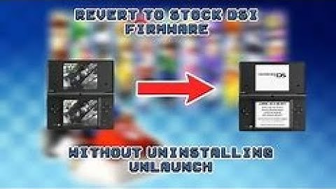 How to launch DSi menu without uninstalling Unlaunch (Full tutorial!)