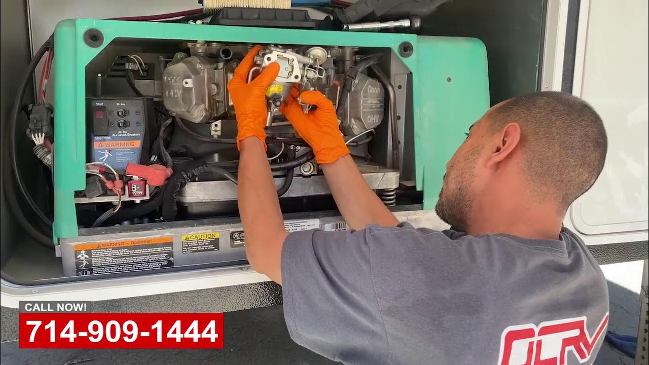 RV Generator Repair Service Orange County YouTube
