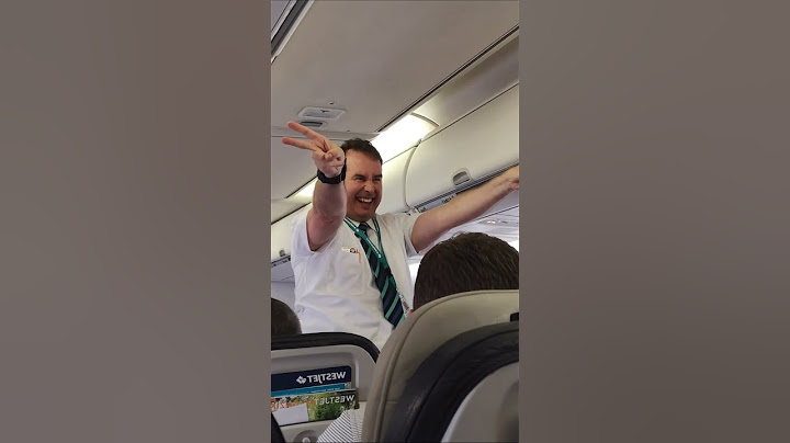 Flight Attendant Makes the Funniest Safety Briefing EVER! 😂