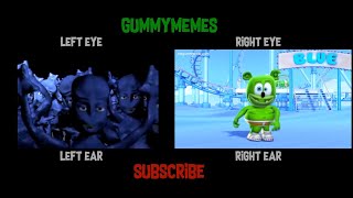 I'm Blue Mashup - Eiffel 65 Left Ear + Gummibär Right Ear - The Gummy Bear