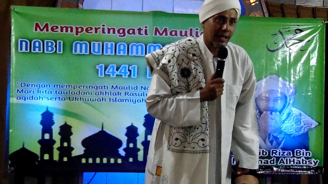 Habib Riza - Tentang Maulid Nabi Muhammad SAW - YouTube