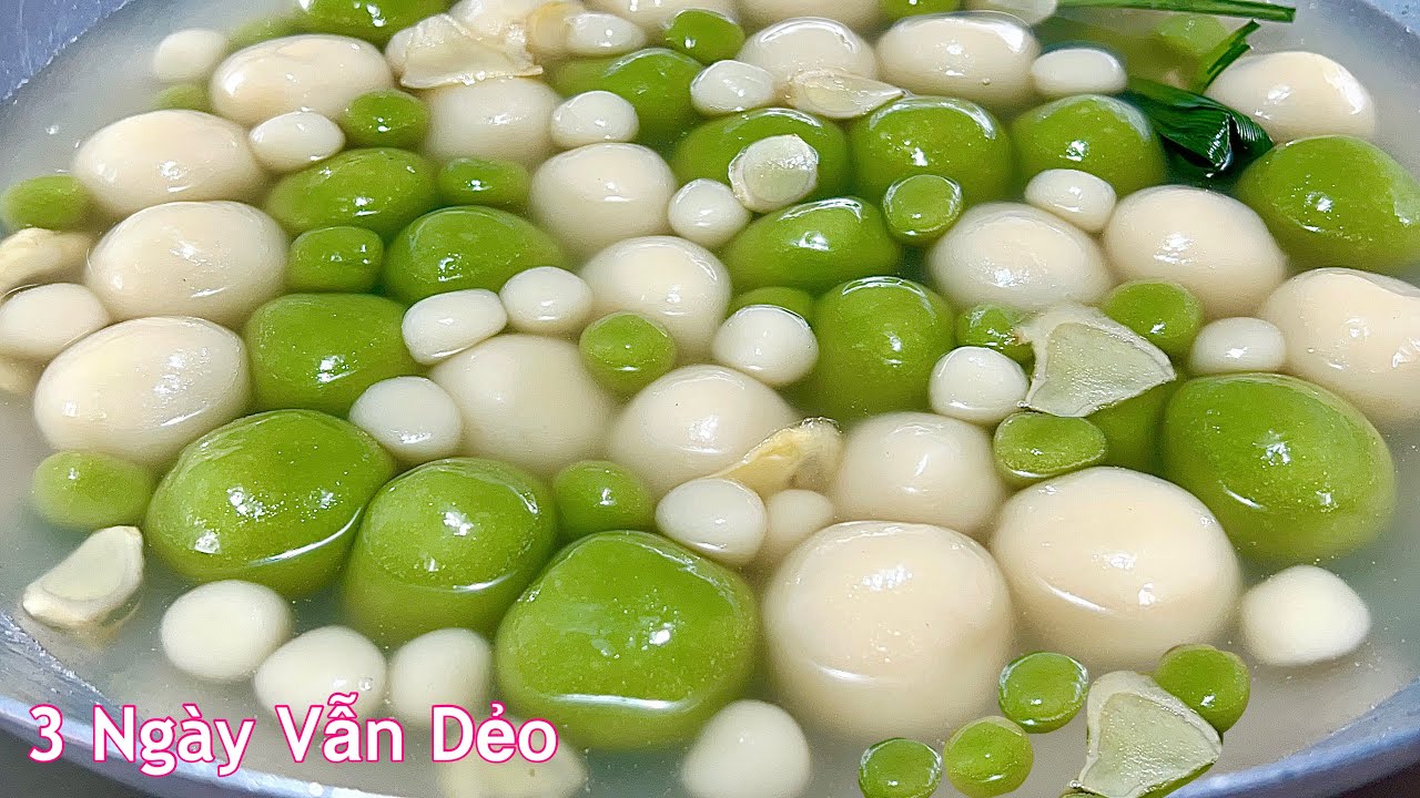 Bật Mí Bí Quyết Nấu Chè Trôi Nước Dẻo Mềm Ngon Với Nhân Đặc Biệt- Sticky rice dough ball