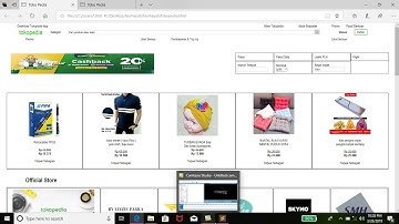 Vlog pembuatan online shop menggunakan sublime text
