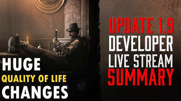 Update 1.9 Dev Stream Summary - Desync, bug fixes, ping limit, map changes, and more!