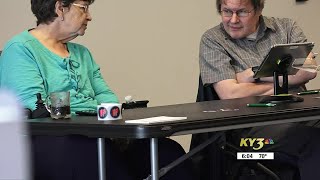 Greene County poll worker urges Springfieldians to get out and vote with registration deadline on...