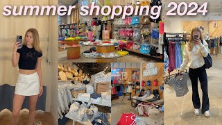 SUMMER SHOPPING 2024 | summer clothing haul