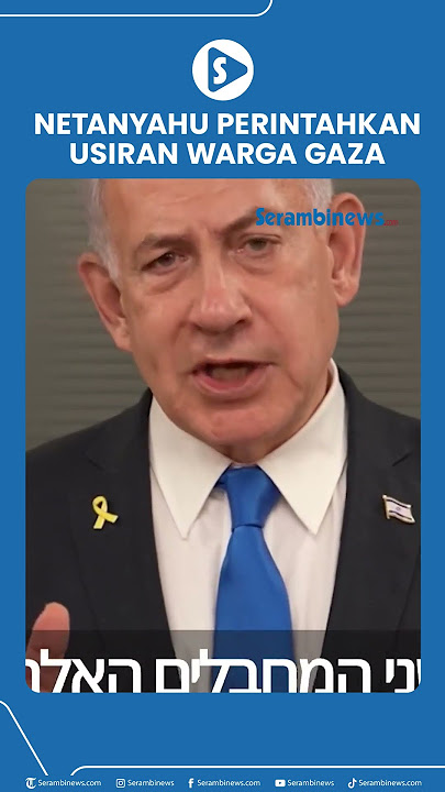 Netanyahu Perintahkan Pengusiran Warga Gaza, 50 Gedung Siap Dirobohkan Israel
