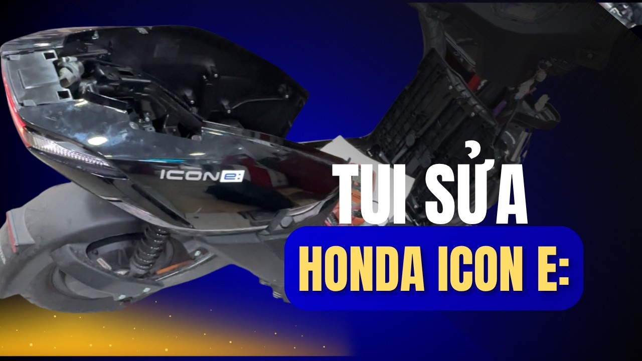 Cùng Tui sửa xe Điện Honda Icon e: 