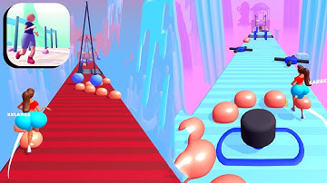 Bounce Big Game 👩🏻‍🦰 All Levels Top Update - iOS / Android Mobile Gameplay