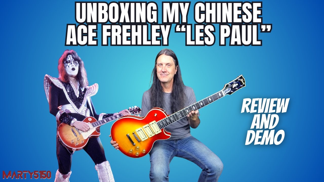 Unboxing My Chinese Ace Frehley 