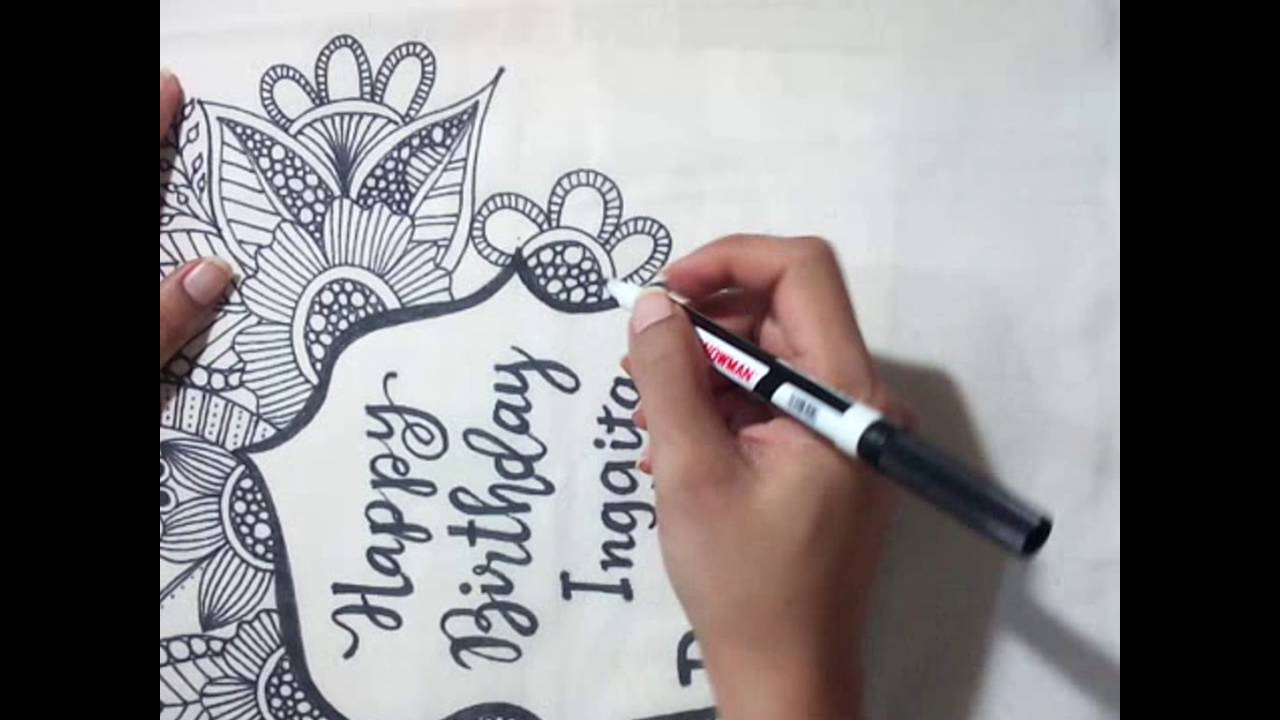 Corat Coret Di Sarung Bantal Part 2 Doodle Cushion YouTube