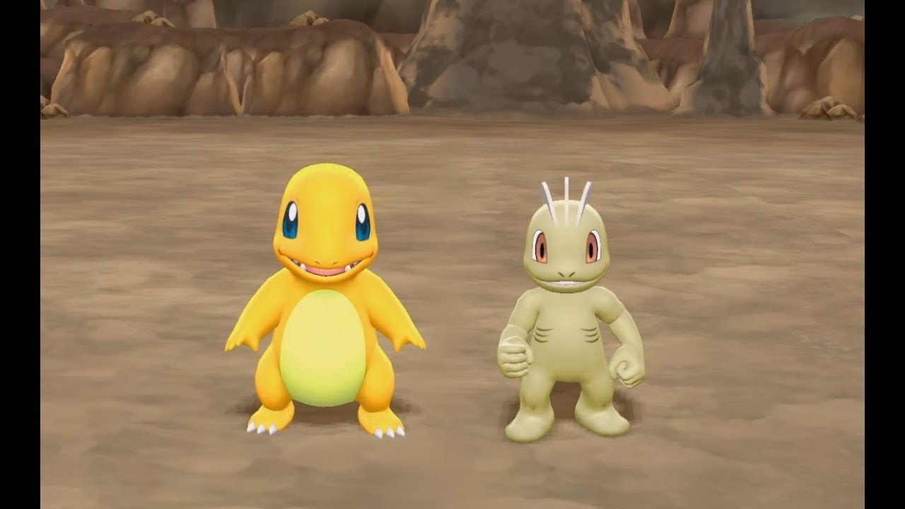 Two Shinies In Rock Tunnel Pokemon Let S Go Eevee Shiny Machop And Shiny Charmander Youtube