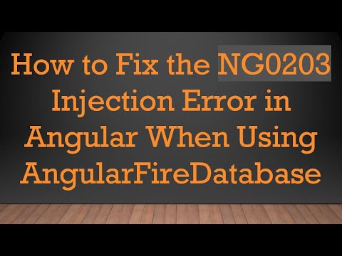 How to Fix