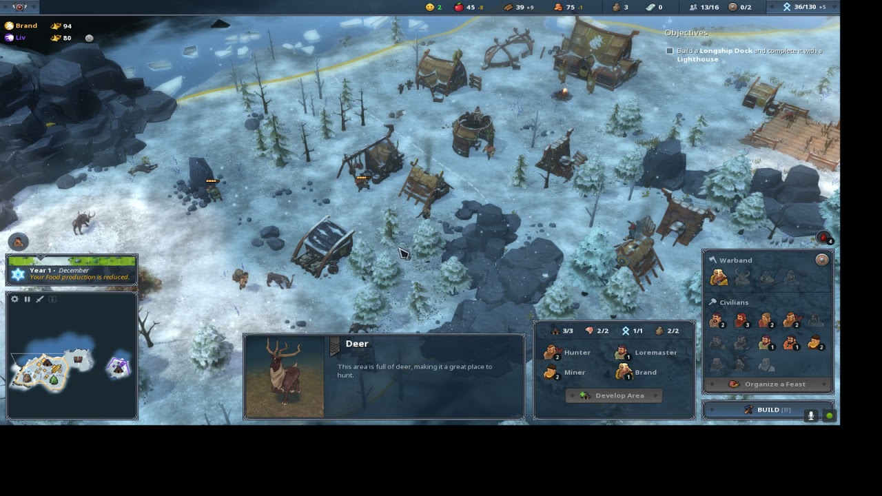 Northgard Campaign Level 4: Trade War (Extreme Difficulty) 2021 Patch.