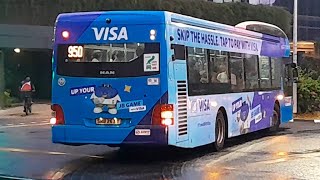 (Visa Malaysia Full Body Advertisement) SMB263T(WLDEP) On Service 950 At Woodlands Square 