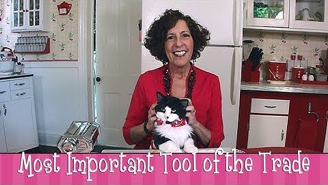 Polymer Clay Tutorial - Most important Tool of the Trade - Pasta Machine