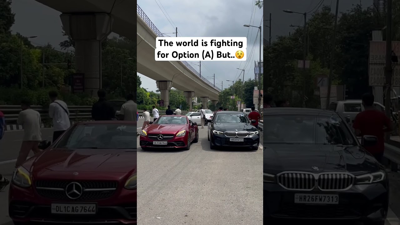 A real one silently picks Options🤫😍 #shorts #bmw #mercedes #comparison