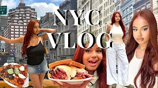 NYC VLOG | Eating At HYPED Food Spots, Exploring Manhattan, Fun Sister Trip!