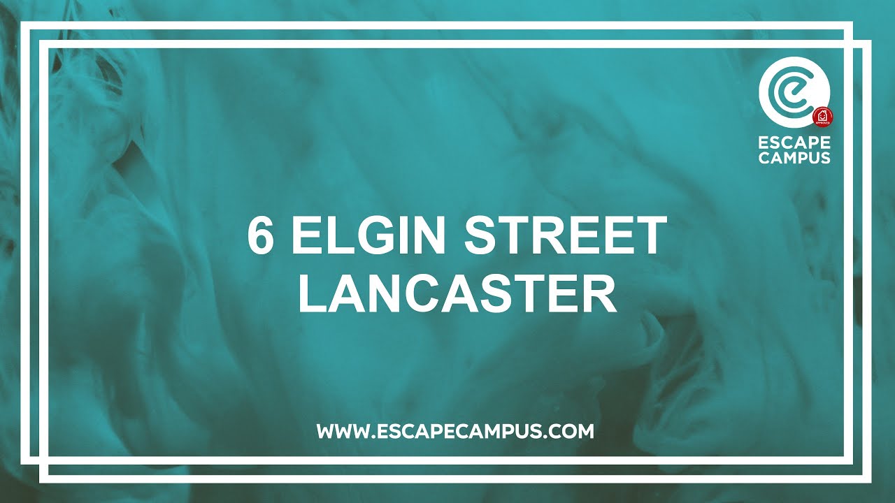 6 Elgin Street, Lancaster 3 Bedroom Student Property from Escape