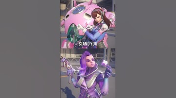 Dva and Sombra interaction - Overwatch 1 interaction