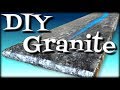 DIY Granite Made From Wood