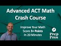 Act math review 12 concepts  strategies you must know for a perfect 36