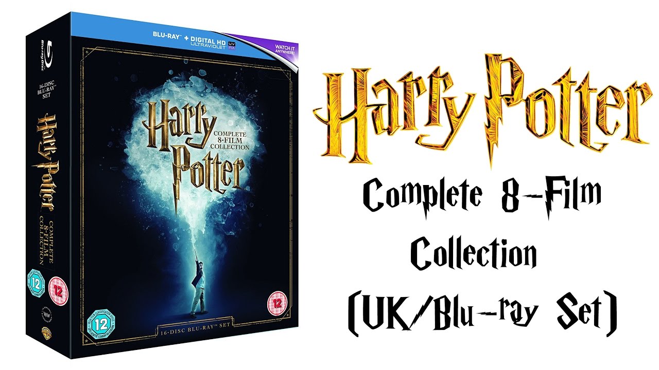 Harry Potter Complete Box Set - 2016 Edition DVD