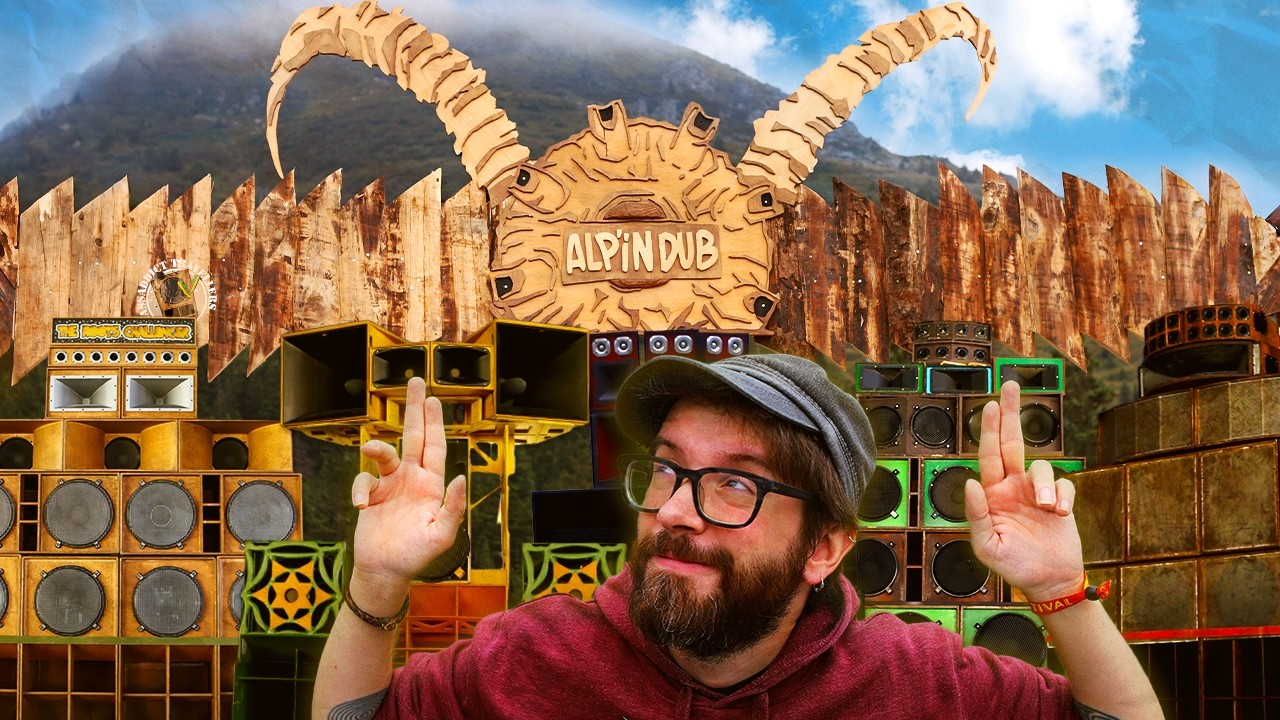 The MOST BEAUTIFUL festival we've ever SEEN?? ALP'IN DUB 2025 - BassAddict Adventures 19