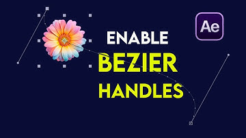 How to Enable Bezier Handles for Curved Animation