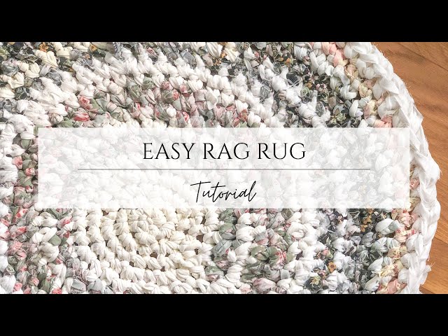 How to Make An Easy Rag Rug 