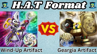 Wind-Up Artifact Vs Geargia Artifact! | HAT Format Replay Review! | 2014 Yu-Gi-Oh! WCQ