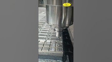 High Efficiency on 8mm Aluminium Plate#machine#cnc#cncmill#router#routercnc#aluminum#aluminium#metal