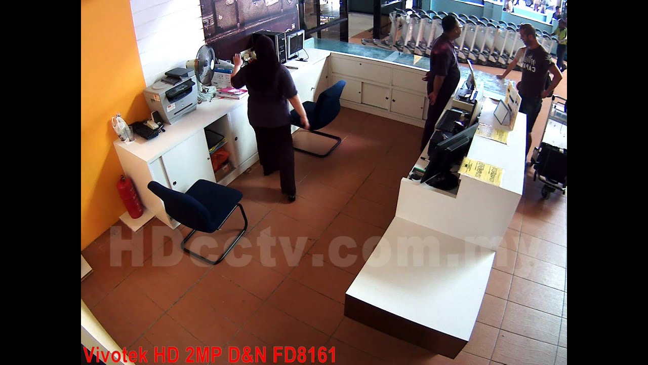 Vivotek HD 2MP D&N FD8161 - Counter