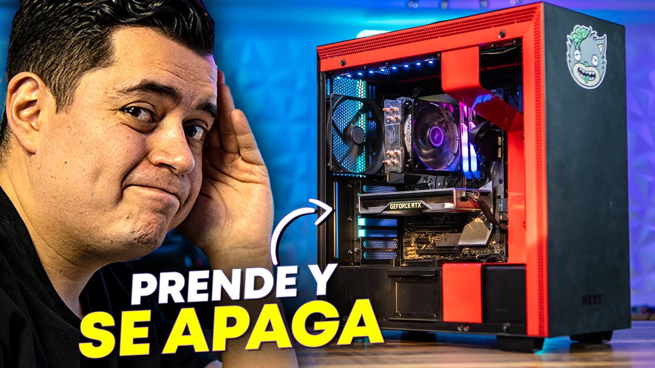PC Solo PRENDE y se APAGA ¡La ARREGLAMOS! - YouTube