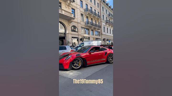 Straight Piped Porsche 992 GT3 RS ❤️💛 #loud #porsche #gt3rs #shorts #switzerland
