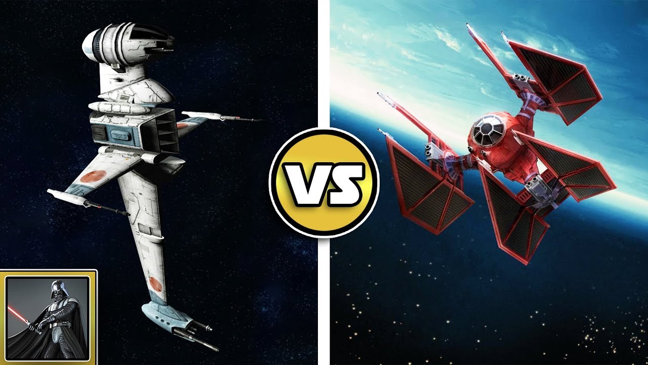 STAR WARS VERSUS BWing VS. TIEDefender SWB Versus 43 YouTube