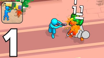 Walkers attack - Gameplay Walkthrough Part1 (Android,iOS)