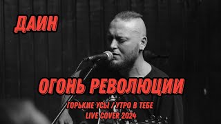 Даин - Огонь Революции - Горькие Усы / Утро в тебе cover. Live in Археология 06.01.2024