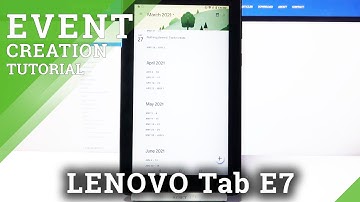 How to Add Event to Calendar in Lenovo Tab E7 - Create Memory Stick