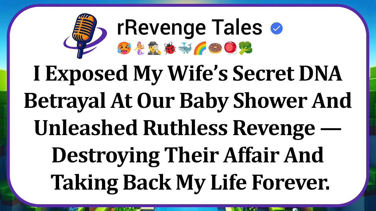 I Exposed My Wife’s Secret DNA Betrayal At Our Baby Shower And Unleashed Ruthless Revenge...